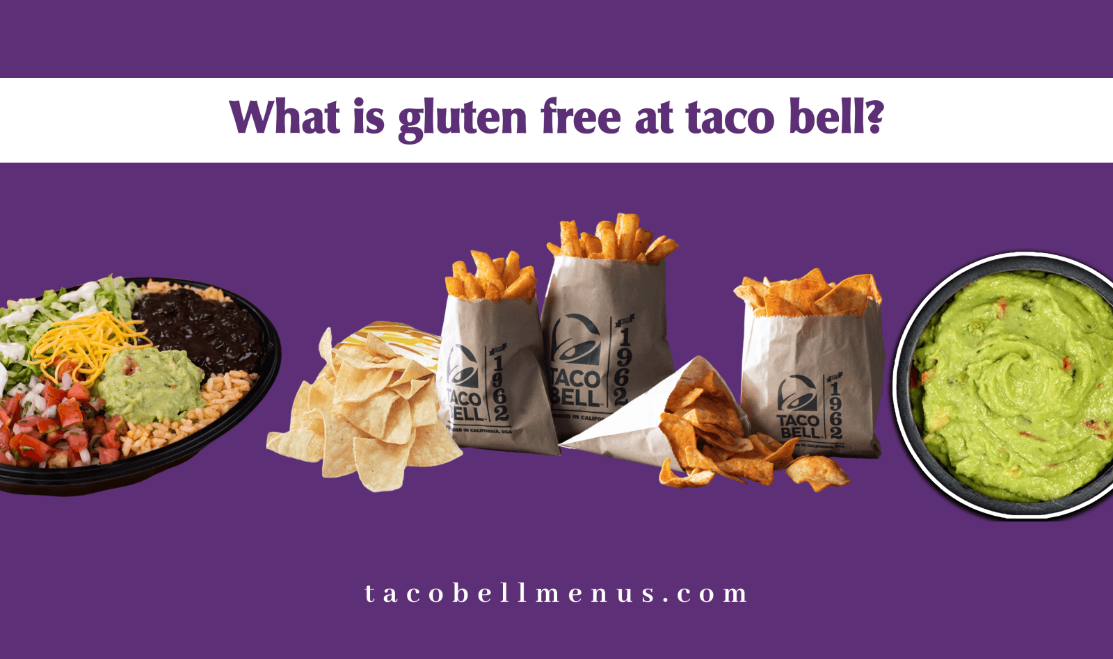 What is gluten-free at taco bell?