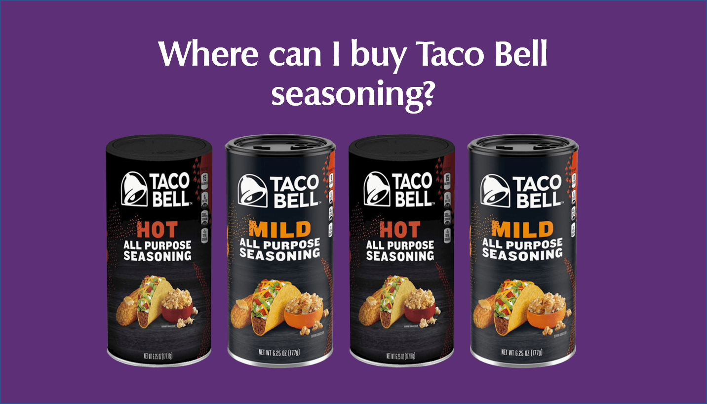 Where can I buy Taco Bell seasoning?