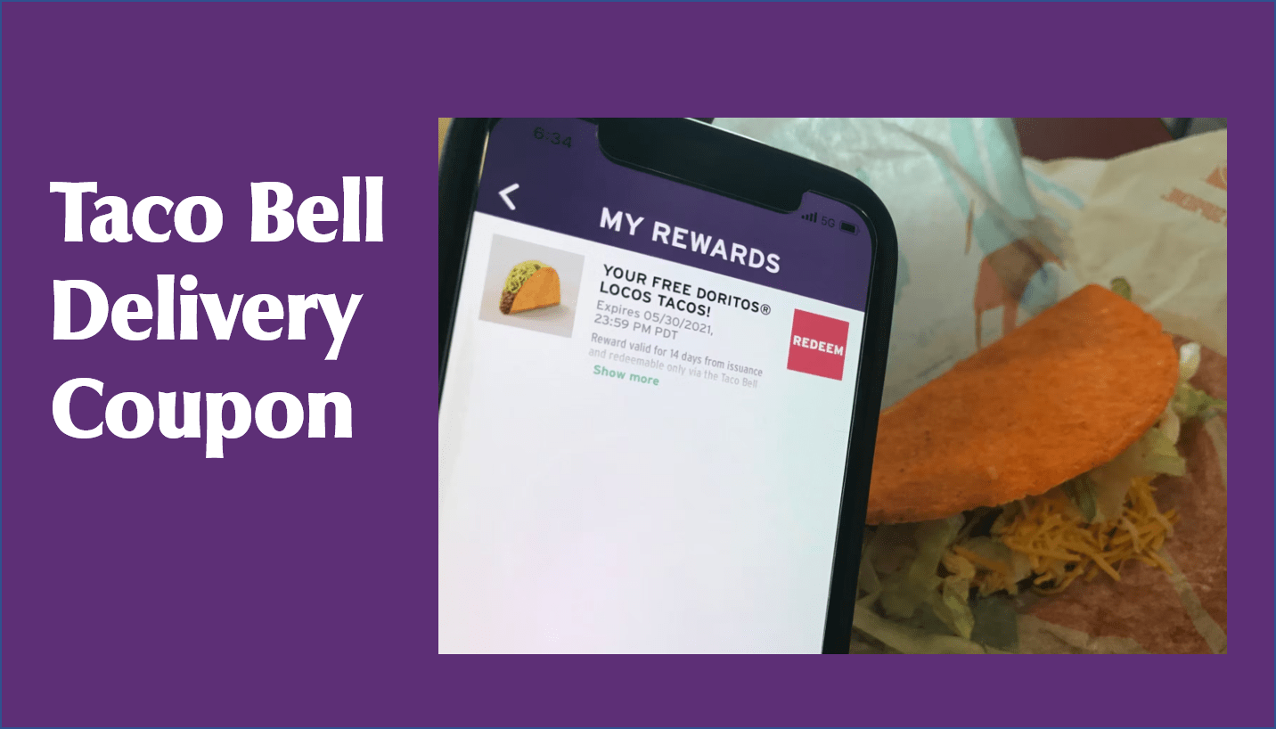 Taco Bell Delivery Coupon