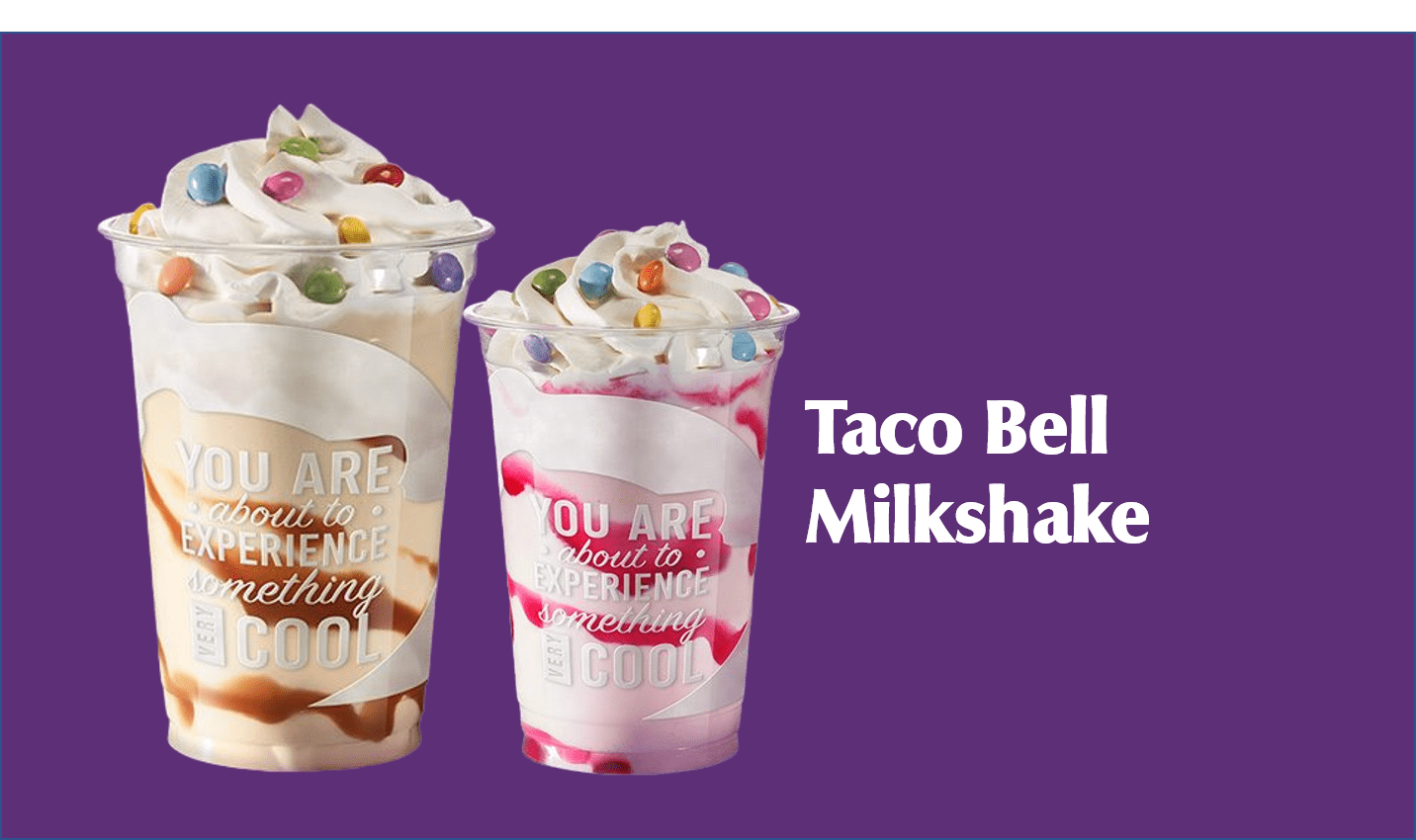 Taco Bell Milkshake