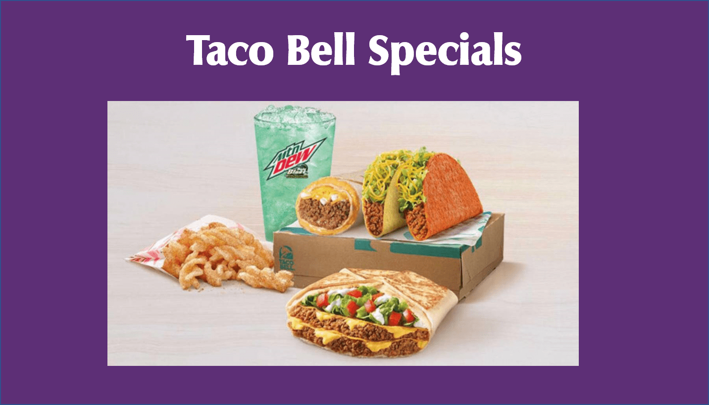 Taco Bell Specials CraveWorthy Combos & Exclusive Deals Await! Taco