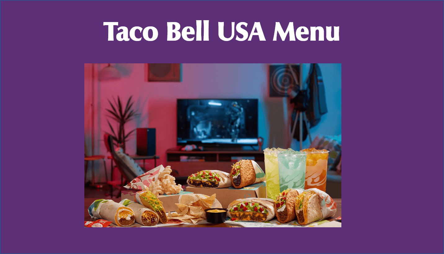 Taco Bell USA Menu