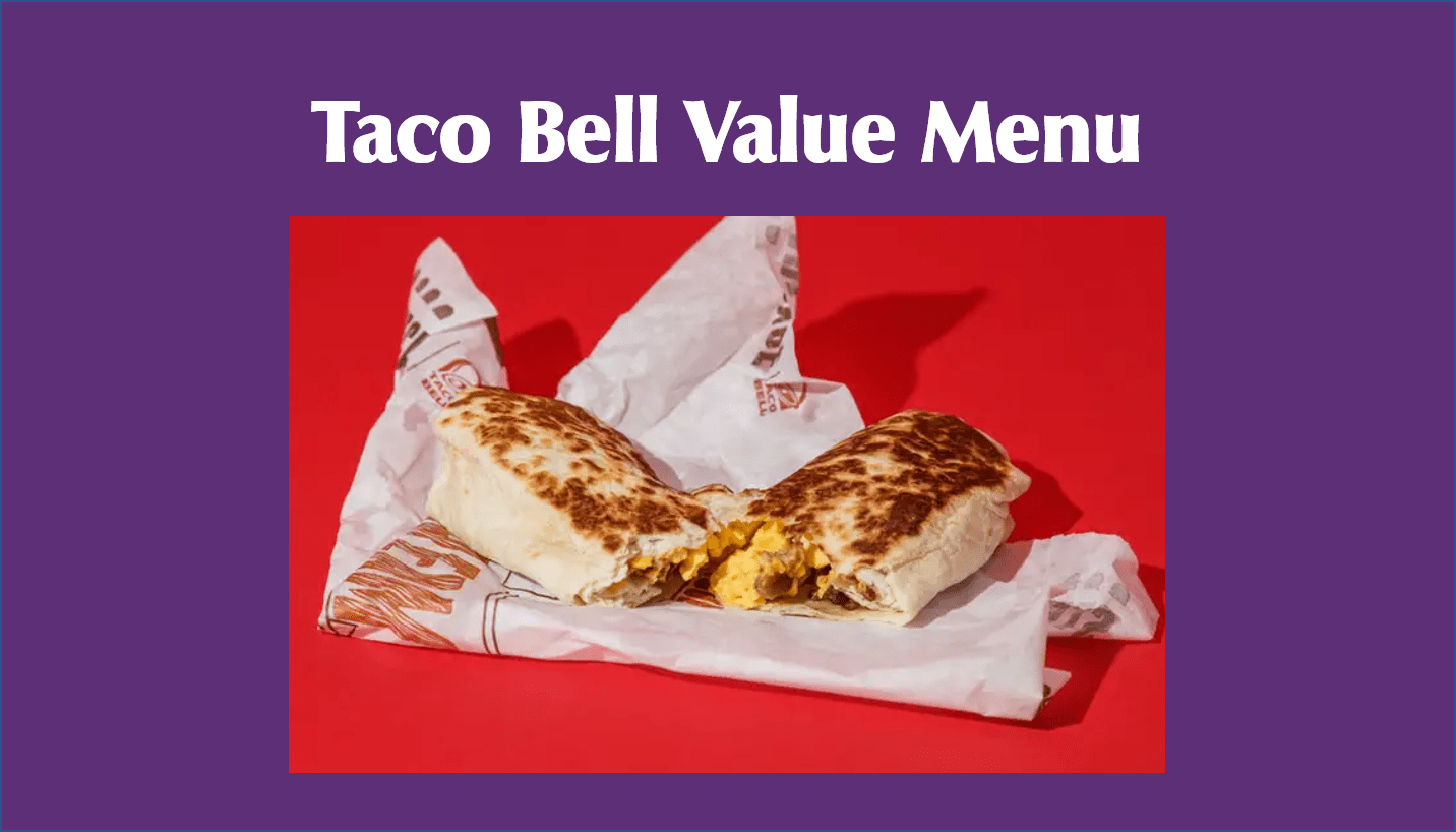 Taco Bell Value Menu Extravaganza Dive into Dollar Delights Taco