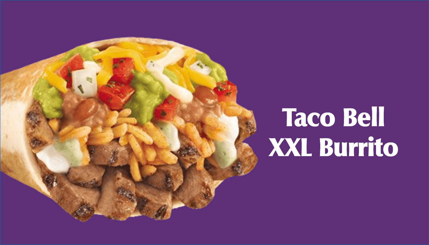 Taco Bell XXL Burrito